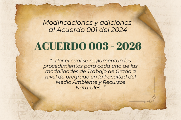 Acuerdo 003 del 2026 